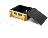 Jinsongzi E405 Power Amplifier Chassis Power Amplifier Chassis All-Aluminum Alloy Chassis Aluminum Shell