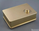 Passive Preamp Full Aluminum Chassis in “Tuhao Gold” (with Luxury Aluminum Knobs)