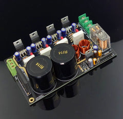 GC version LM1875 dual-chip parallel amplifier board kit – double-sided immersion gold PCB