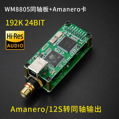 Digital Audio Output Board – I2S to Coaxial SPDIF, USB Interface for External CS8675