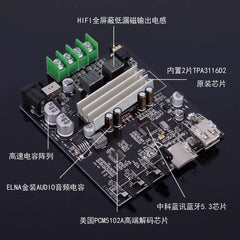 PDV10 finished amplifier board – home desktop 200W with Bluetooth 5.3, USB flash drive decoding, and lossless player