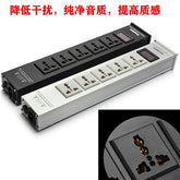 Xangane power filter socket, power purifier, audio socket, voltage display