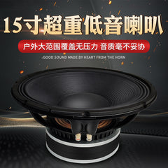 15-inch woofer 1600 watts high-power outdoor square dance folk music playing and singing instrument home speaker