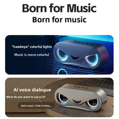 New smart wireless bluetooth speaker, dual speakers, large volume and high sound quality subwoofer portable speaker