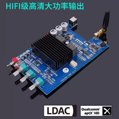 TPA3255 Audiophile-grade HIFI Bluetooth 6.2 power amplifier board, digital power amplifier, 300W + 300W LDAC