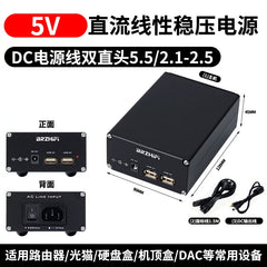 5V USB 15W DC Port Dual Output, Fever Linear Power Supply DC Regulator CAS XMOS Raspberry