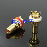 High-Quality Sand-Gold Plated RCA – Genuine RCA Signal Input Socket