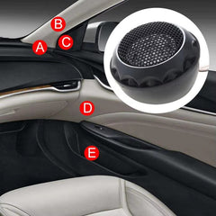 TS-T280 Car Tweeter for Subwoofer Upgrade – Factory Wholesale, Matching High-Pitch Horn for Vehicle Audio