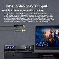 BRZHIFI high-power digital power amplifier, X21 heavy bass, 2.1 channel audiophile level Bluetooth 5.1