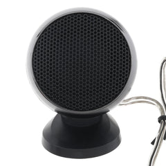 Plug-and-Play Car Tweeter Pair – External Mount Small High-Pitch Speaker, 12V/24V Universal, Perfect for Auto Stereo Upgrade