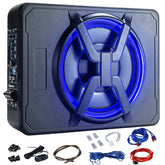 High Power 10" Active Ultra-Thin Car Subwoofer with LED Light – Factory Direct for Car Stereo Modification