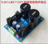 LM317 / LM337 + TL431 High-Precision Linear Regulated Power Supply Board