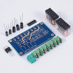 UPC1237 Speaker Protection Board – Dual Parallel Japanese Omron Relays, Finished Board & Kit
