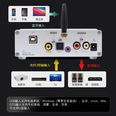 Audiophile grade SU9MAX decoder, BD34352 high fidelity DAC headset amplifier Bluetooth 6.2