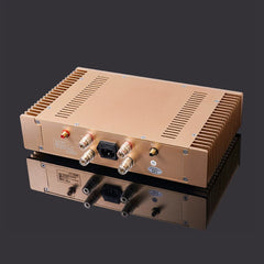 Hood 1969 Gold Sealed Small Class A HIFI Post-stage Power Amplifier, Pure Class A Audiophile Grade, Ball Machine Sound Quality