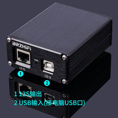 XMOS 208 Asynchronous USB to Coaxial Fiber Digital Interface, Second Generation, SMD Crystal Oscillator