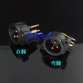 Swiss NEUTRIK gold-plated Canon Male Seat XLR Male Seat Balanced Male Seat