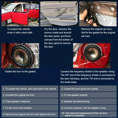 Factory Direct 6.5" Car Audio Full Range Subwoofer Speaker – 600W, Ideal for Car Modification