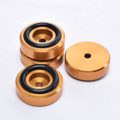 20mm / 30mm / 39mm Diameter Aluminum Anti-Vibration Feet with Rubber Ring – Shock-Absorbing Equipment Feet