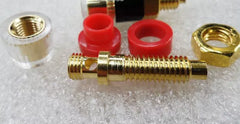 Small Crystal Speaker Binding Post – Note: Requires 8mm Mounting Hole