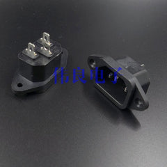 3-position power plug for installation, power socket, three-position power socket, power socket 3C certified, copper core