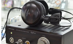 Refer to the famous HA5000 circuit, pure class A earphone amplifier, FET high power output