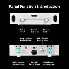 BRZHIFI Reference Berlin 933 Circuit Amplifier Home High-Power BZ-933 AB Class Amplifier
