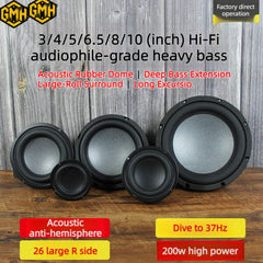 3-inch/4-inch/5-inch/6.5-inch/8-inch/10-inch woofer, subwoofer speaker