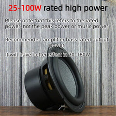 3-inch/4-inch/5-inch/6.5-inch/8-inch/10-inch woofer, subwoofer speaker