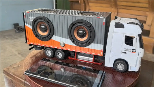 Professional Illustrated Tutorial: DIY 5.1 Channel Speaker Modified from Aluminum Alloy Heavy Truck Model (Harman Tuning Style)
