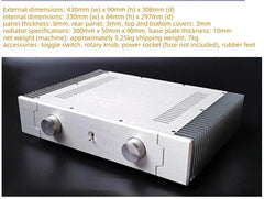BRZHiFi, High-Efficiency Heat Dissipation, Class A1, SD4309B External Heat Dissipation Full Aluminum Amplifier Chassis