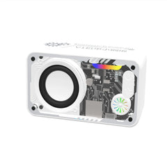 Heavy Bass Mecha Portable Desktop Bluetooth Speaker | 5W, RGB LED Lights