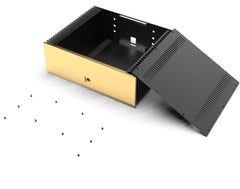 Jinsongzi E405 Power Amplifier Chassis Power Amplifier Chassis All-Aluminum Alloy Chassis Aluminum Shell