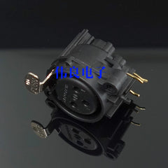 Swiss genuine NEUTRIK gold-plated canon socket XLR female mount balanced female base