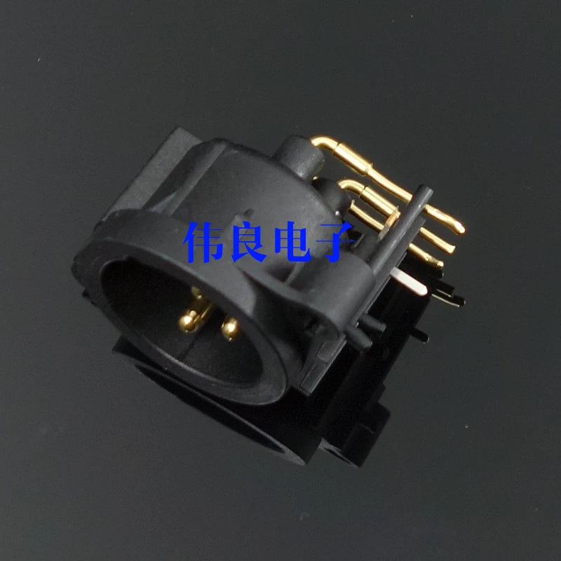 Swiss NEUTRIK gold-plated Canon Male Seat XLR Male Seat Balanced Male Seat