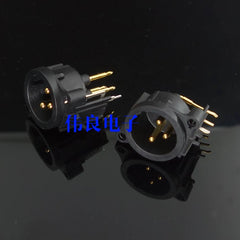 Swiss NEUTRIK gold-plated Canon Male Seat XLR Male Seat Balanced Male Seat