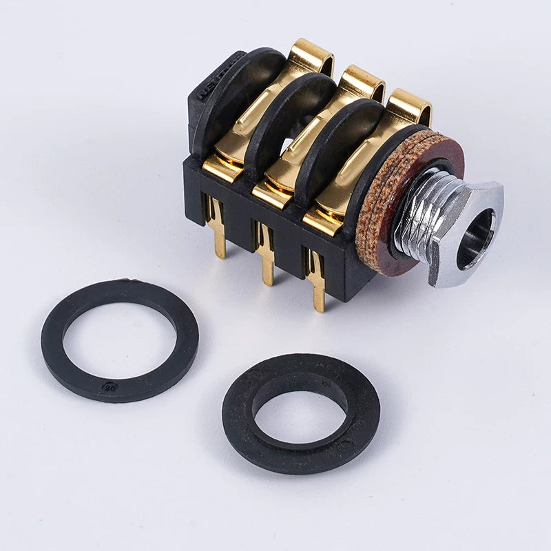 Original genuine Swiss Neutrik 6.35 gold-plated earphone socket, Nutrico socket