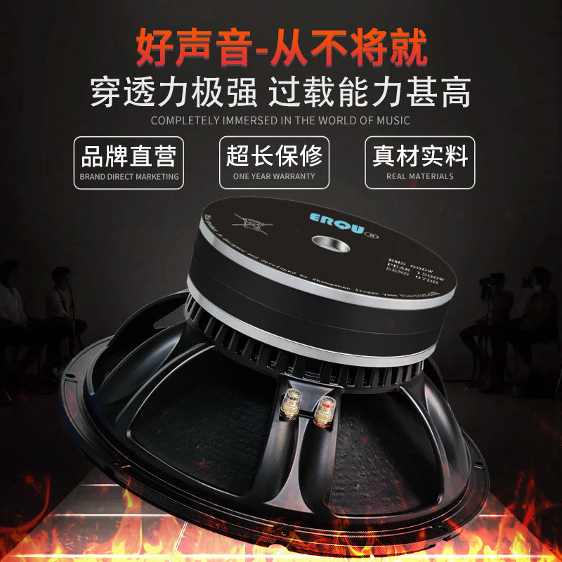 15-inch woofer 1600 watts high-power outdoor square dance folk music playing and singing instrument home speaker