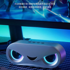 New smart wireless bluetooth speaker, dual speakers, large volume and high sound quality subwoofer portable speaker