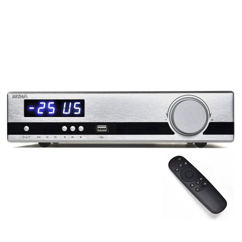 BRZHIFI high-power digital power amplifier, X21 heavy bass, 2.1 channel audiophile level Bluetooth 5.1
