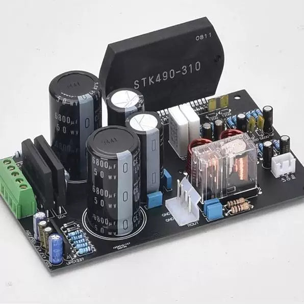 STK490-310 / STK490-070 thick-film module – 60W×2 Hi-Fi amplifier finished board, a DIY upgrade surpassing the LM1875