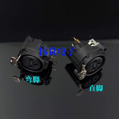Swiss genuine NEUTRIK gold-plated canon socket XLR female mount balanced female base