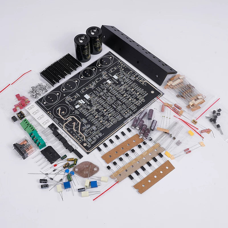 Audiophile-grade finished amplifier board and kit based on the Accuphase P1000 amplifier circuit reference.