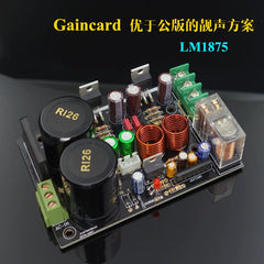 CG version LM1875 – lower distortion, more pleasant-sounding version – finished amplifier board and DIY kit