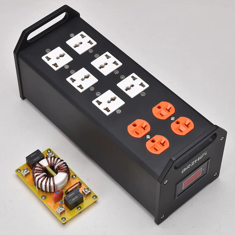 Qingfeng PW1 audio power purifier, row socket board, filter DIY set