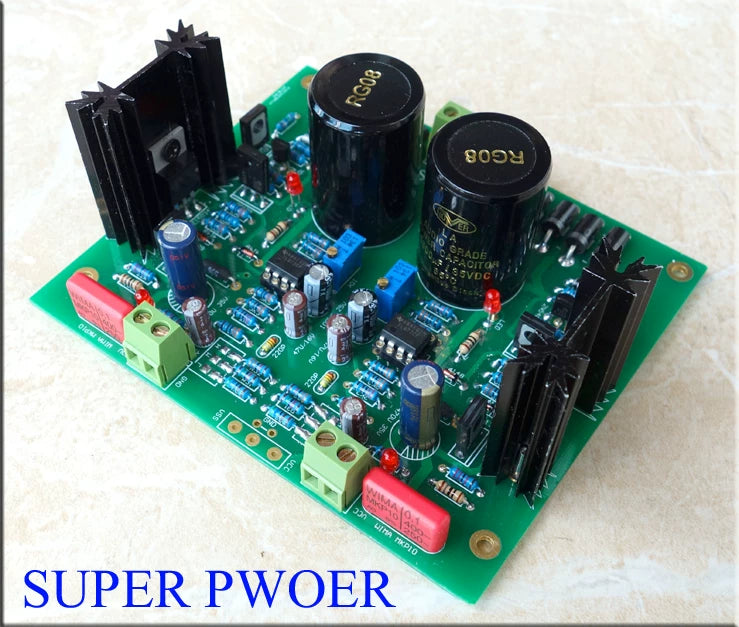 STUDER900 Reference Regulated Power Supply Board Kit – Configurable as Dual Positive or Bipolar (+/-) Output