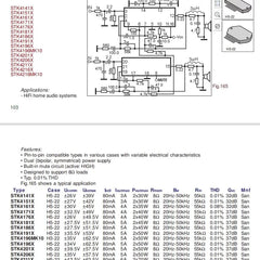 Thick-film STK4151/4191 universal module – hi-fi audiophile stereo DIY finished amplifier board