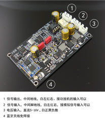 Bluetooth 5.4 Hi-Fi DAC Board – AK4493/ES9039/ES9038, Analog Input, aptX HD/LDAC/LHDC