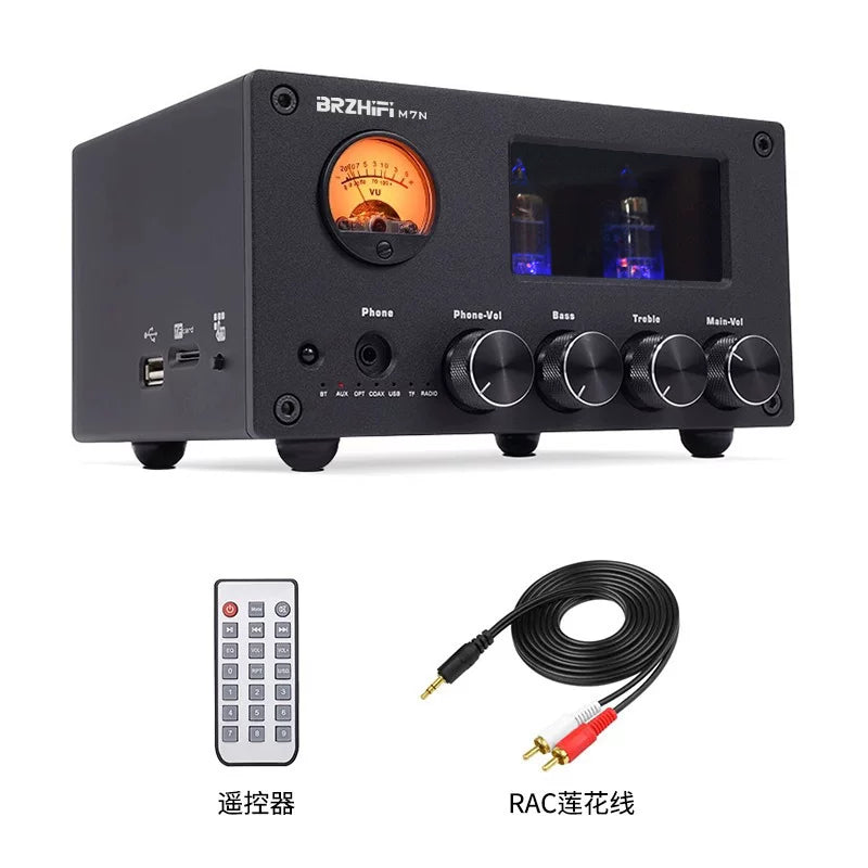 Home digital amplifier, M7N tube fever high fidelity machine, Bluetooth 5.0