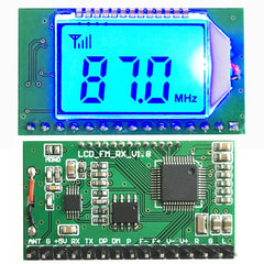 High-Fidelity Quartz Phase-Locked Loop FM Stereo Digital Tuner Board Module